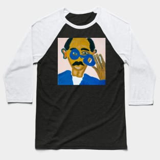 Man with blue glasses Baseball T-Shirt